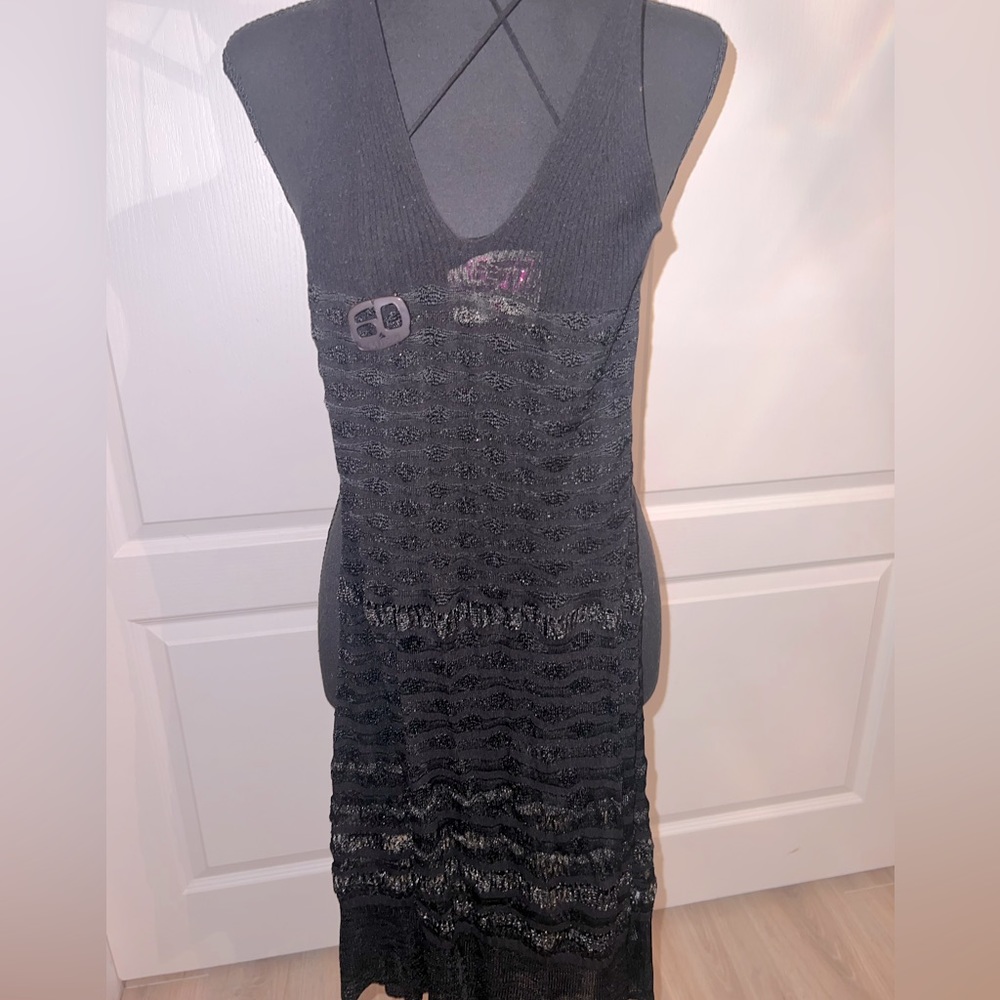 Miss Sixty crochet dress size L